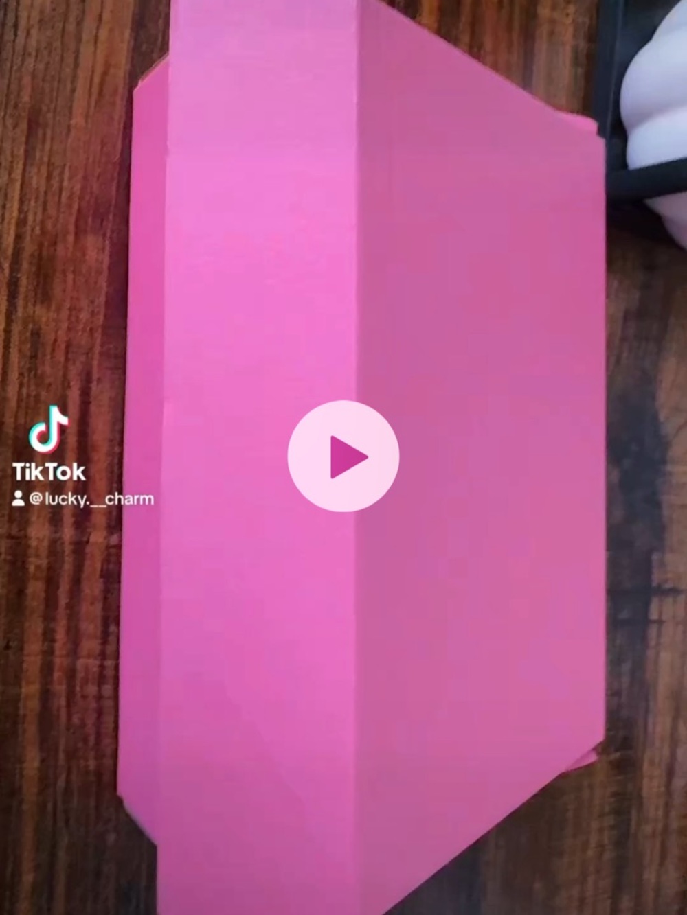 Bright Pink Box Organizer